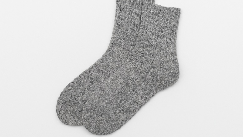 جوراب نیم ساق مردانه پشمی